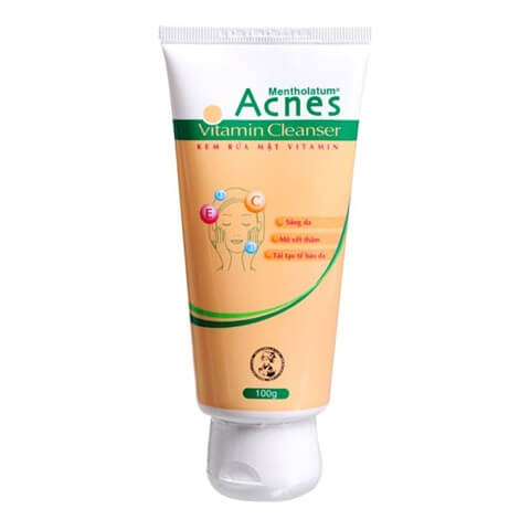 Kem rửa mặt Acnes Vitamin Cleanser