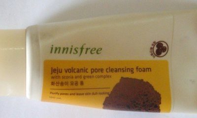 Innisfree Jeju Volcanic Pore Cleansing Foam.