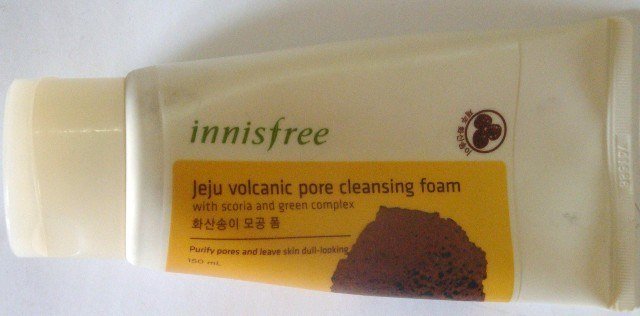 Innisfree Jeju Volcanic Pore Cleansing Foam.