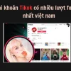 Tài khoản Tiktok nhiều follow nhất Việt Nam 7