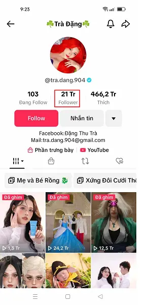 Tài khoản Tiktok nhiều follow nhất Việt Nam