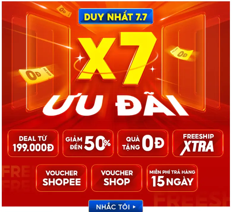 Shopee 7.7 4