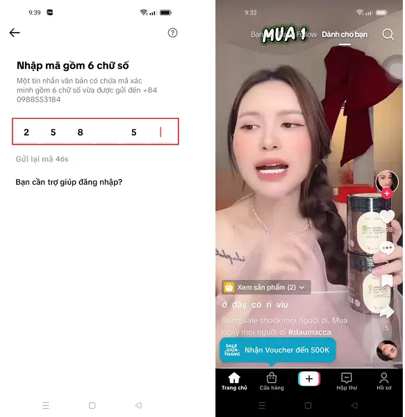 Tài khoản Tiktok 6