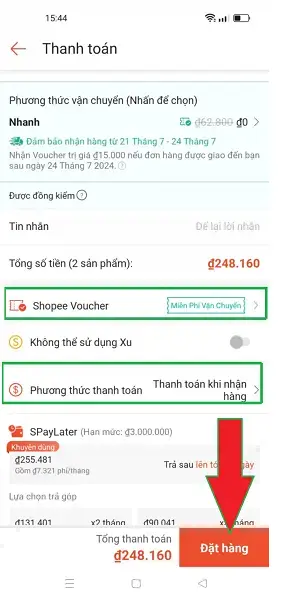 Phương thức vận chuyển 2