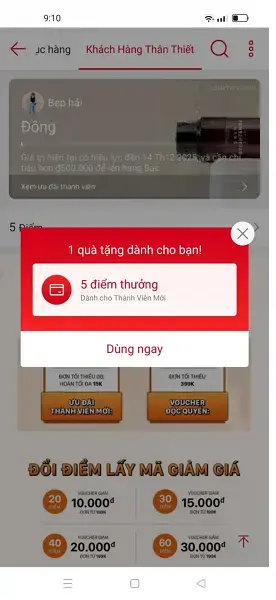 Khách hàng thân thiết shopee mall 2