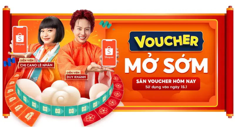 Shopee sale tết 2025: Shopee Mall giảm đến 90%, 88 cơ hội du xuân Thái Lan