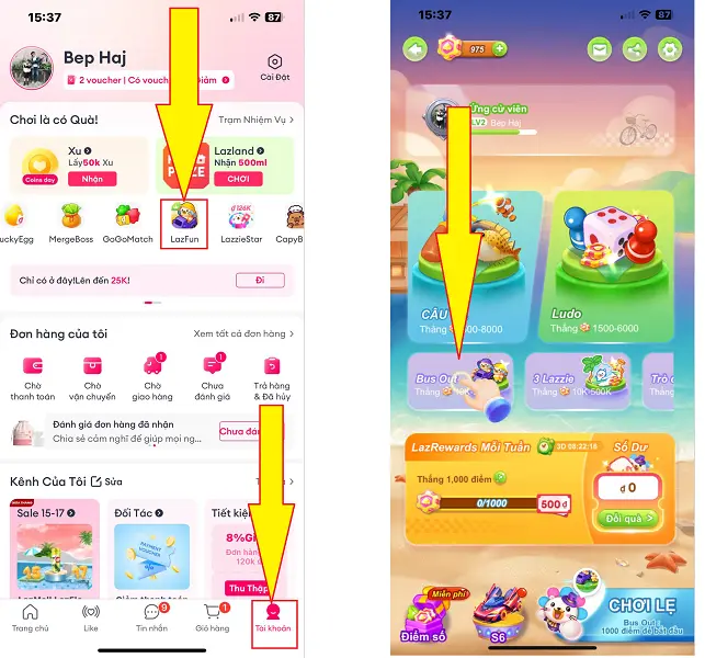 Game Lazada