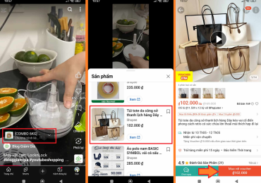 gắn sản phẩm Shopee trên Youtube