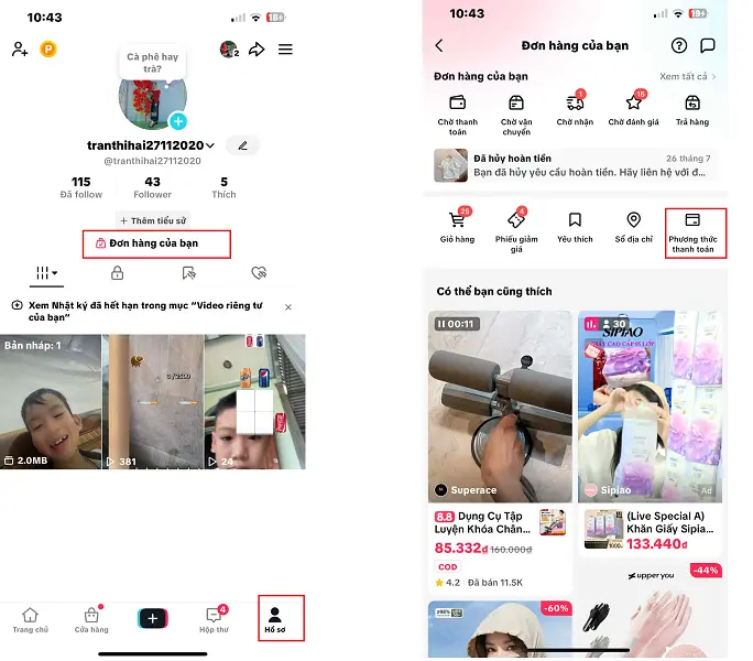 Huỷ đơn hàng Tiktok 8