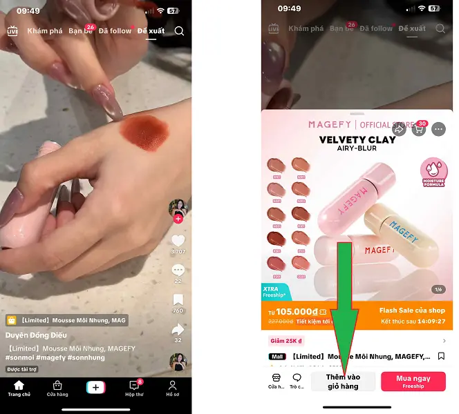 Mã giảm giá tiktok shop 1